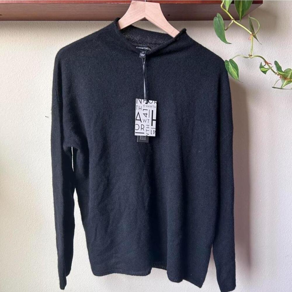 41 hawthorn cashmere black long